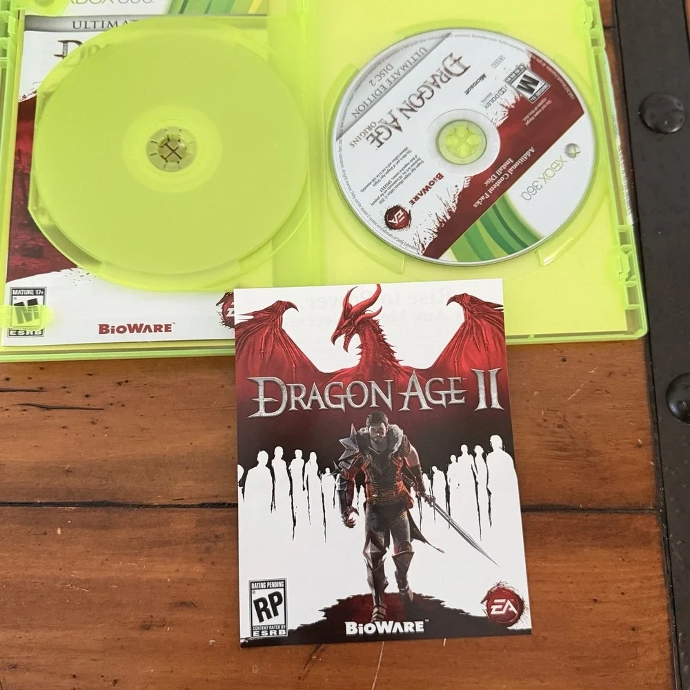 Dragon Age: Origins Ultimate Edition (Microsoft Xbox 360,‎ 2010) Tested & Works